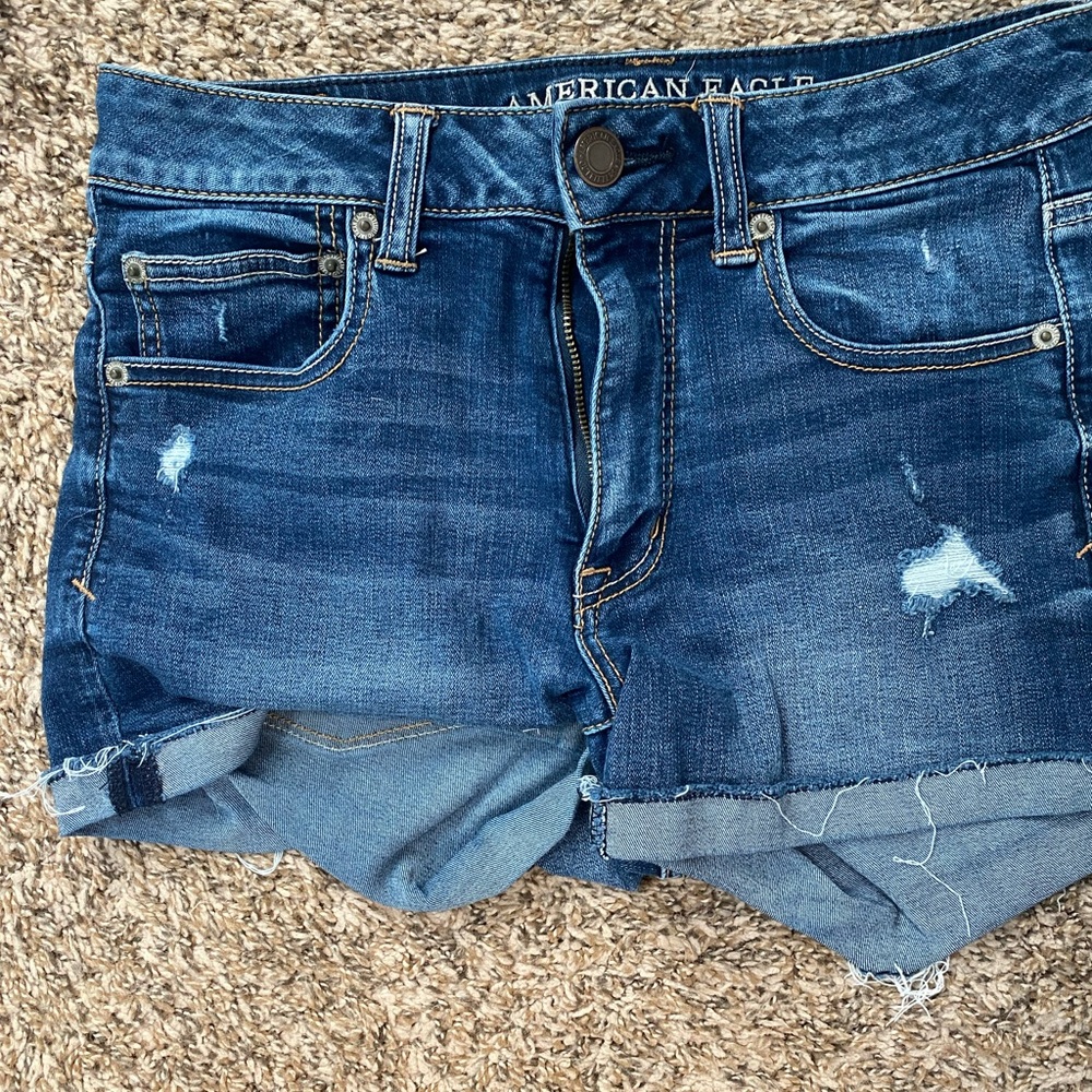 American eagle shortie shorts